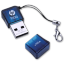 Pen Drive HP 165w 16GB Blue Icon 64x64 png
